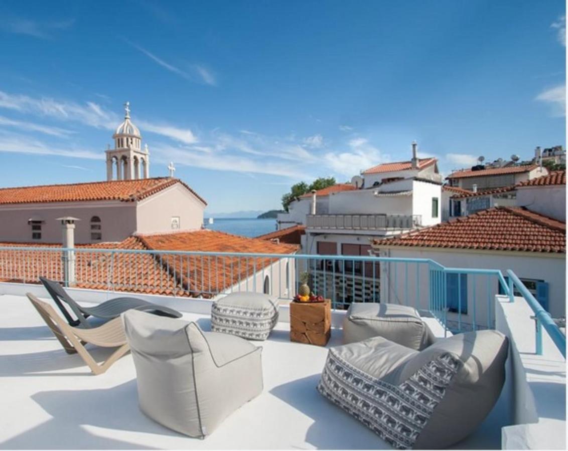 Capolavoro, Boutique Apartment With Unique Rooftop Скиатос Екстериор снимка